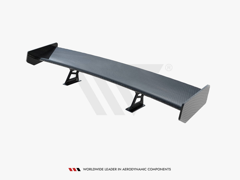 Carbon Spoiler With Internal Brackets Uprights BMW 3 Coupe E46