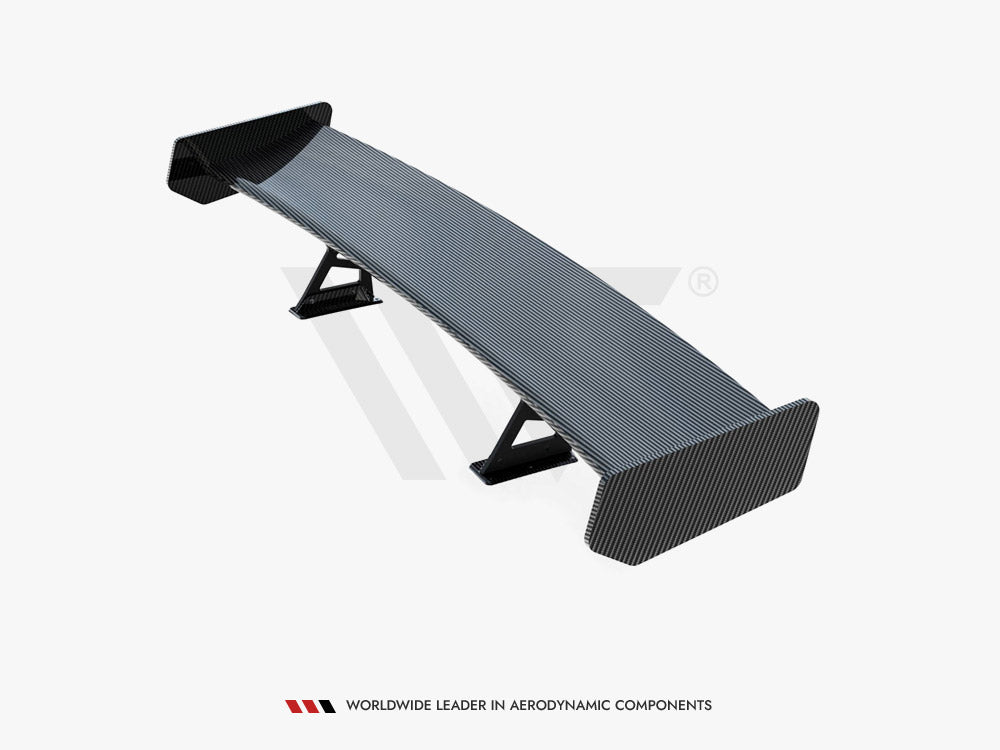 Carbon Spoiler With Internal Brackets Uprights BMW 3 Coupe E46
