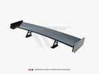 Carbon Spoiler With Internal Brackets Uprights BMW 3 Coupe E46