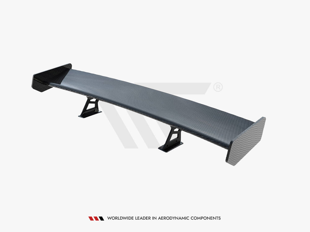 Carbon Spoiler With Internal Brackets Uprights BMW 3 Coupe E46