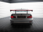 Carbon Spoiler With Internal Brackets Uprights + LED BMW 3 Coupe E46