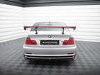 Carbon Spoiler With Internal Brackets Uprights + LED BMW 3 Coupe E46