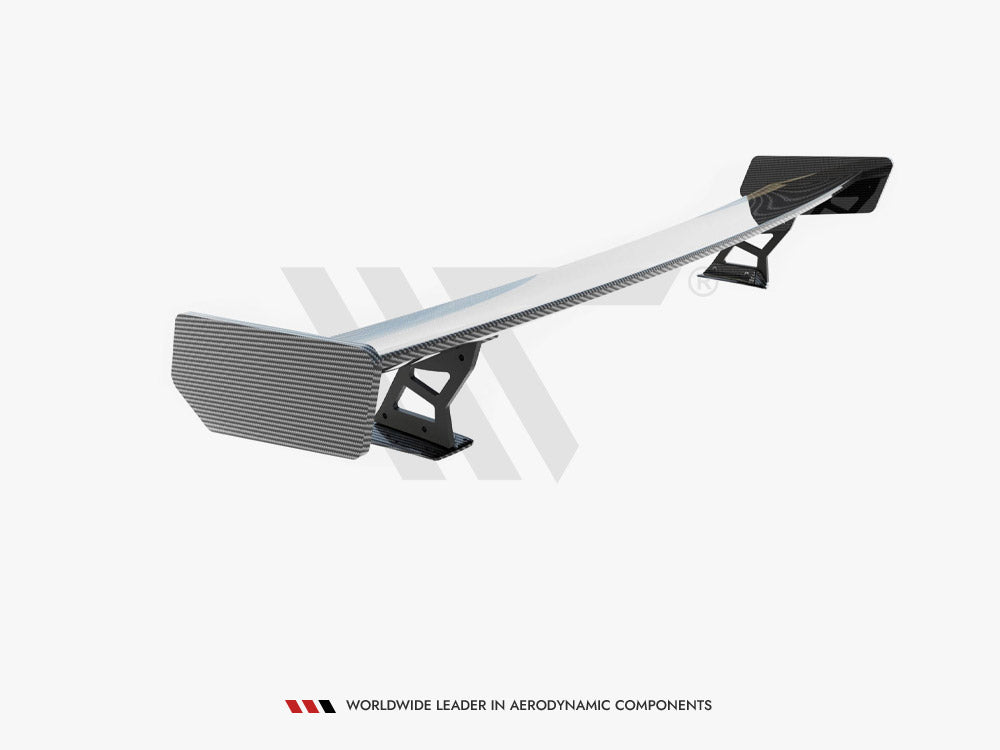 Carbon Spoiler With External Brackets Uprights BMW 3 Coupe E46