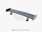 Carbon Spoiler With External Brackets Uprights BMW 3 Coupe E46