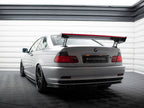 Carbon Spoiler With External Brackets Uprights + LED BMW 3 Coupe E46