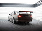 Carbon Spoiler With External Brackets Uprights + LED BMW 3 Coupe E46