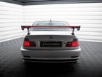 Carbon Spoiler With External Brackets Uprights + LED BMW 3 Coupe E46
