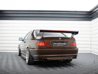 Carbon Spoiler With External Brackets Uprights + LED BMW 3 Coupe E46