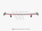 Carbon Spoiler With External Brackets Uprights + LED BMW 3 Coupe E46