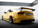 Carbon Spoiler With External Brackets Uprights + LED Audi A5 Coupe 8T