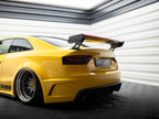 Carbon Spoiler With External Brackets Uprights + LED Audi A5 Coupe 8T