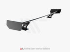 Carbon Spoiler With External Brackets Uprights Audi A5 Coupe 8T