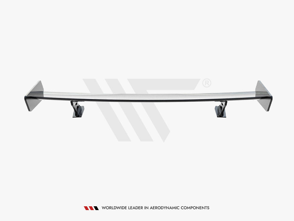Carbon Spoiler With External Brackets Uprights Audi A5 Coupe 8T