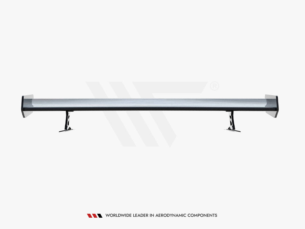 Carbon Spoiler With External Brackets Uprights Audi A5 Coupe 8T