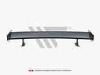 Carbon Spoiler With External Brackets Uprights Audi A5 Coupe 8T