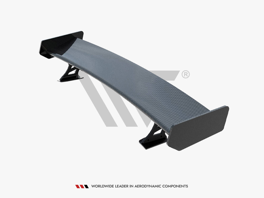 Carbon Spoiler With External Brackets Uprights Audi A5 Coupe 8T