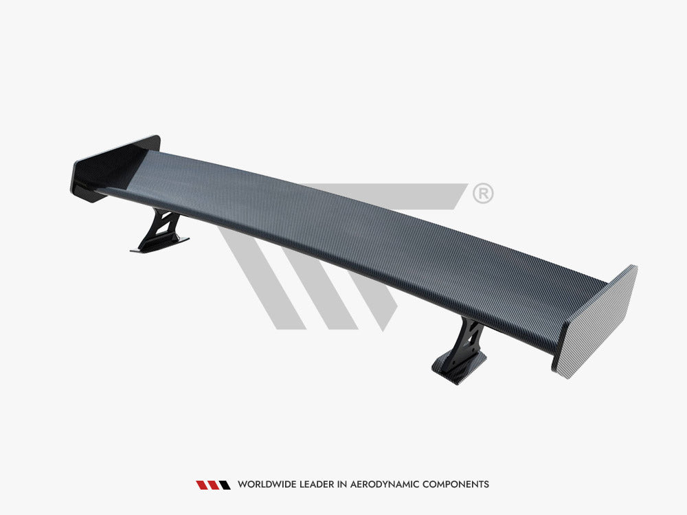 Carbon Spoiler With External Brackets Uprights Audi A5 Coupe 8T