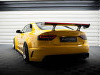 Carbon Spoiler With Internal Brackets Uprights + LED Audi A5 Coupe 8T