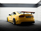 Carbon Spoiler With Internal Brackets Uprights + LED Audi A5 Coupe 8T