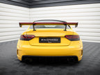 Carbon Spoiler With Internal Brackets Uprights + LED Audi A5 Coupe 8T