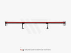 Carbon Spoiler With Internal Brackets Uprights + LED Audi A5 Coupe 8T