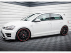 Side Skirts Diffusers V.4 Volkswagen Golf R / R-Line Mk7