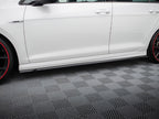 Side Skirts Diffusers V.4 Volkswagen Golf R / R-Line Mk7