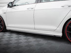 Side Skirts Diffusers V.4 Volkswagen Golf R / R-Line Mk7