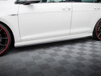 Side Skirts Diffusers V.3 Volkswagen Golf R / R-Line Mk7