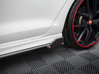 Side Skirts Diffusers V.3 + Flaps Volkswagen Golf R / R-Line Mk7