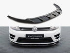 Front Splitter V.6 Volkswagen Golf R / R-Line Mk7