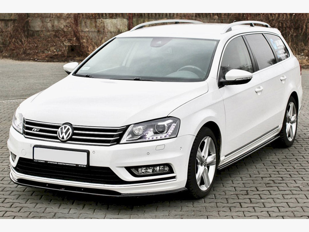 Front Splitter V.1 Volkswagen Passat R-Line B7 - Carbon Look
