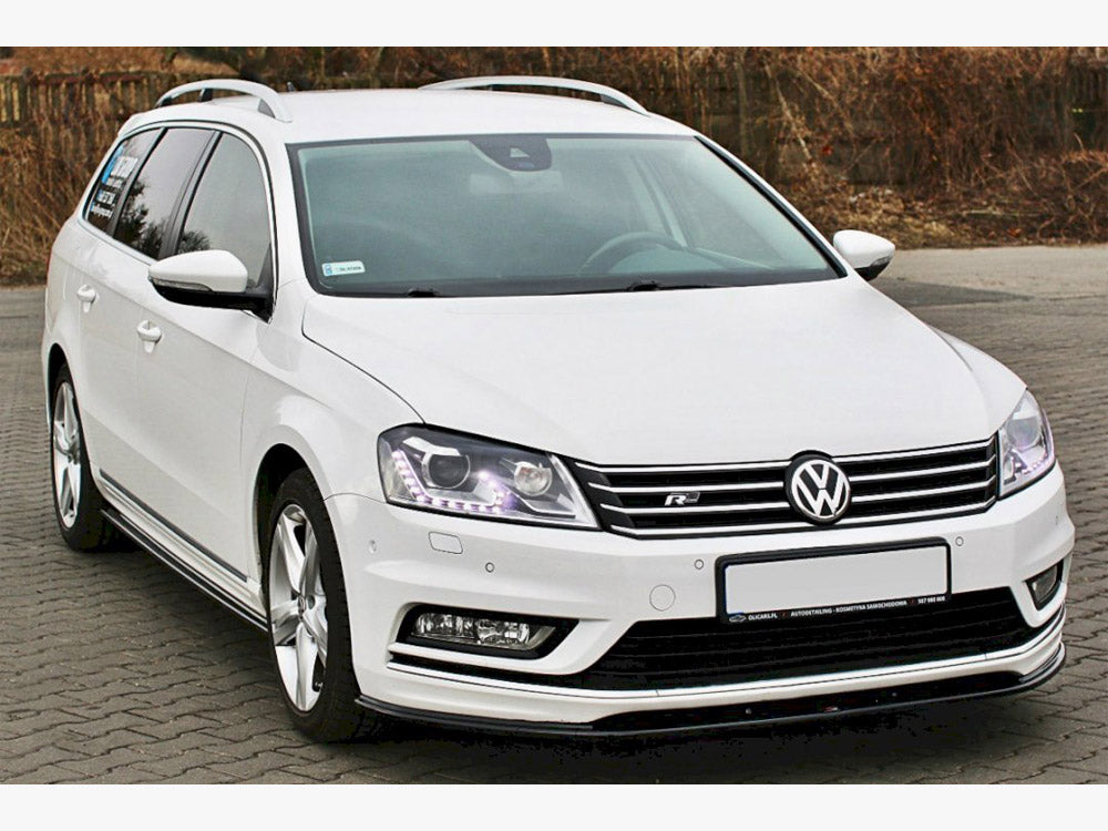 Front Splitter V.1 Volkswagen Passat R-Line B7 - Carbon Look