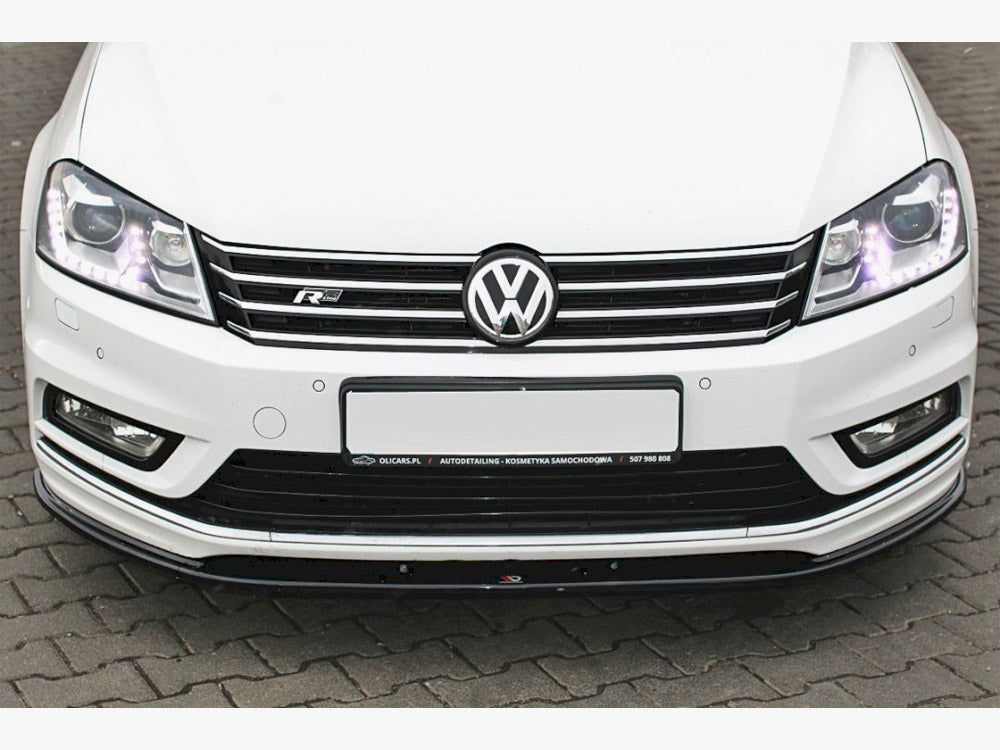Front Splitter V.1 Volkswagen Passat R-Line B7 - Carbon Look