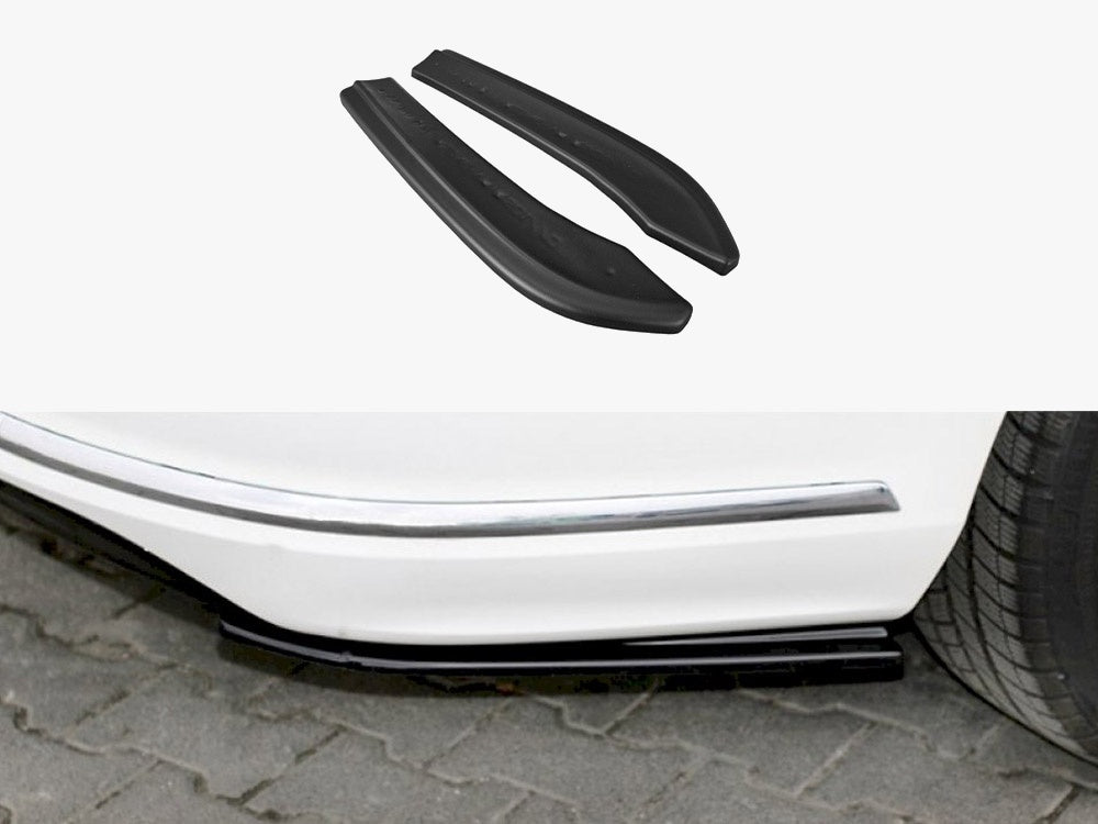 Rear Side Splitters Volkswagen Passat R-Line B7 Variant - Carbon Look