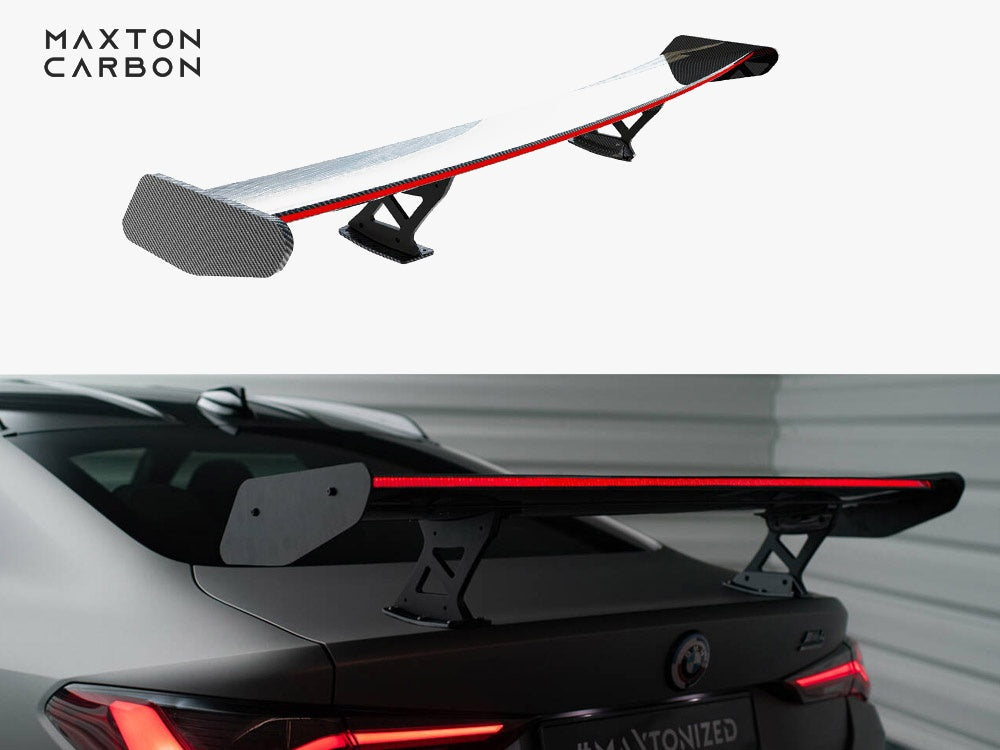 Carbon Spoiler With Internal Brackets Uprights + LED BMW M4 G82 / G82 Facelift / M440i / 4 M-Pack G22 / G22 Facelift