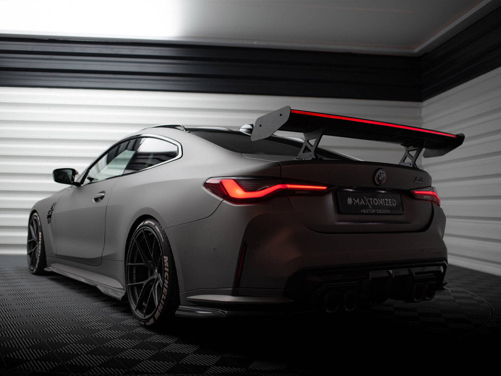 Carbon Spoiler With Internal Brackets Uprights + LED BMW M4 G82 / G82 Facelift / M440i / 4 M-Pack G22 / G22 Facelift