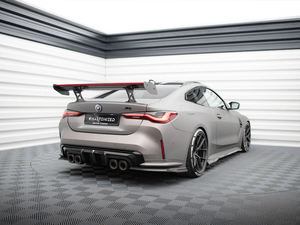 Carbon Spoiler With Internal Brackets Uprights + LED BMW M4 G82 / G82 Facelift / M440i / 4 M-Pack G22 / G22 Facelift