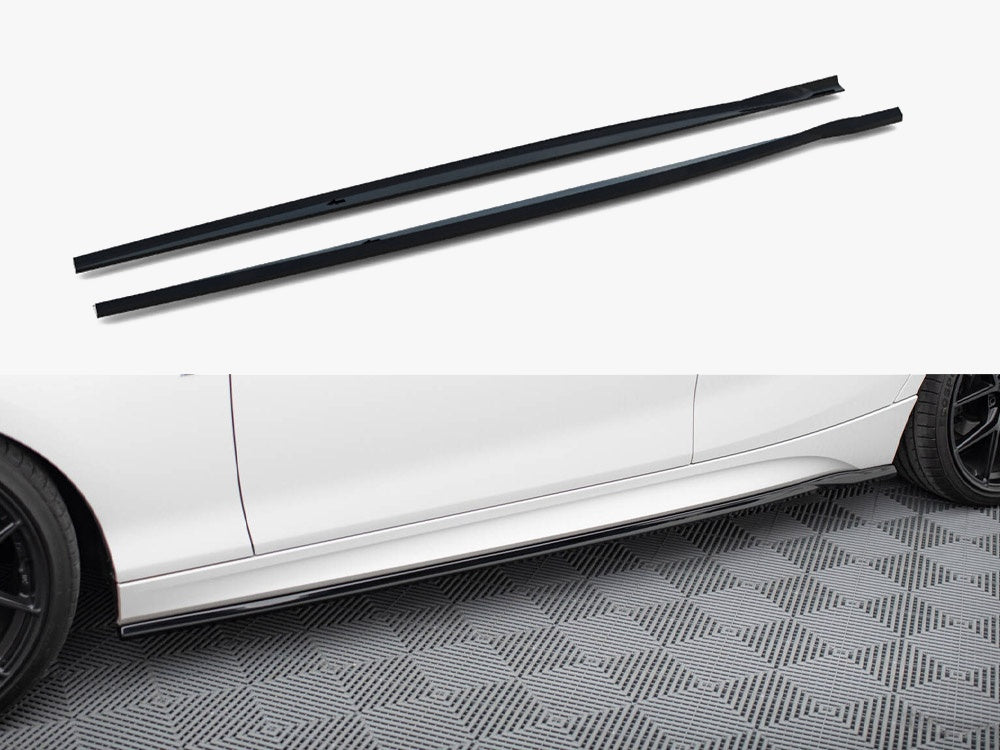 Side Skirts Diffusers V.5 BMW 1 M-Pack / M140i F20 Facelift