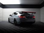 Carbon Spoiler With Internal Brackets Uprights + LED BMW 4 F32 / 4 F32 M-Pack Coupe