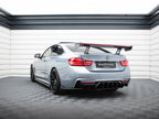 Carbon Spoiler With Internal Brackets Uprights + LED BMW 4 F32 / 4 F32 M-Pack Coupe