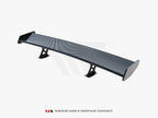 Carbon Spoiler With Internal Brackets Uprights + LED BMW 4 F32 / 4 F32 M-Pack Coupe