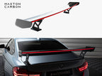 Carbon Spoiler With External Brackets Uprights + LED BMW 4 F32 / 4 F32 M-Pack Coupe