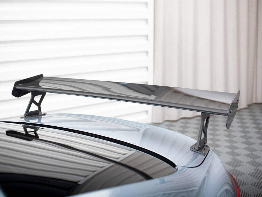 Carbon Spoiler With External Brackets Uprights + LED BMW 4 F32 / 4 F32 M-Pack Coupe