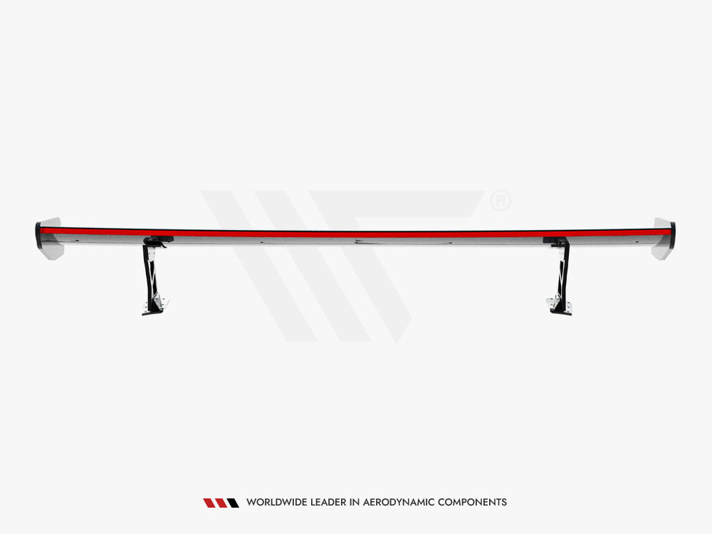 Carbon Spoiler With External Brackets Uprights + LED BMW 4 F32 / 4 F32 M-Pack Coupe