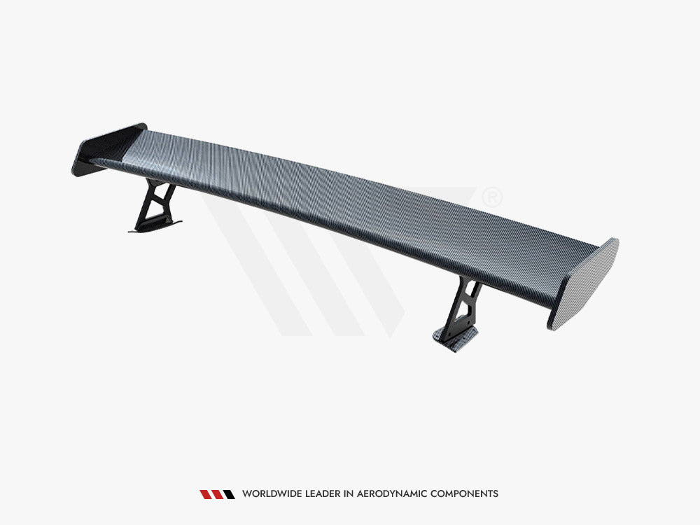 Carbon Spoiler With External Brackets Uprights + LED BMW 4 F32 / 4 F32 M-Pack Coupe