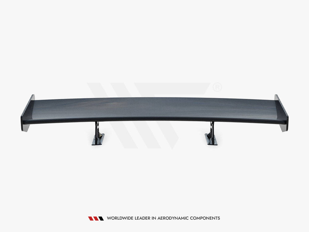 Carbon Spoiler With Internal Brackets Uprights + LED BMW 3 / M3 Coupe E92