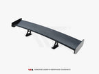 Carbon Spoiler With Internal Brackets Uprights + LED BMW 3 / M3 Coupe E92