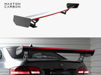Carbon Spoiler With External Brackets Uprights + LED BMW 3 / M3 Coupe E92