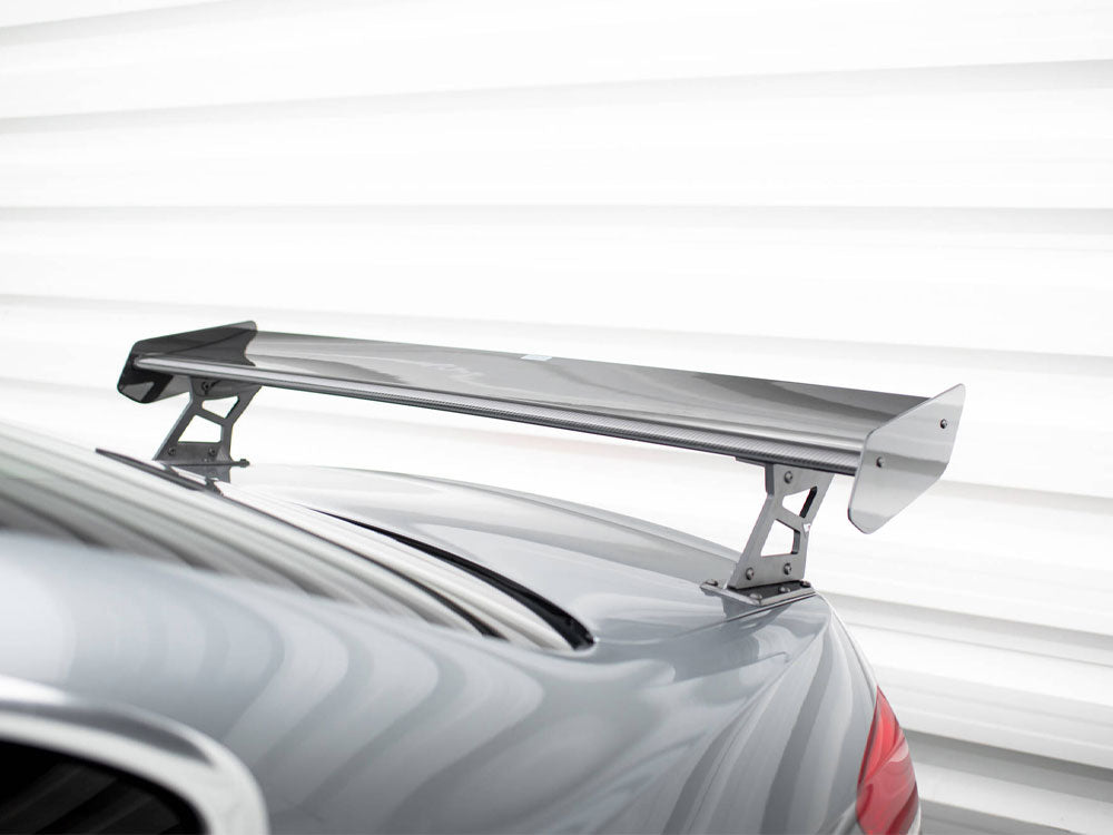 Carbon Spoiler With External Brackets Uprights + LED BMW 3 / M3 Coupe E92